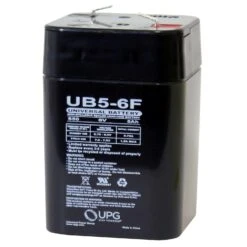 UPG Sealed Lead-Acid 6 V 5 Ah Replacement Battery 1 Pk
