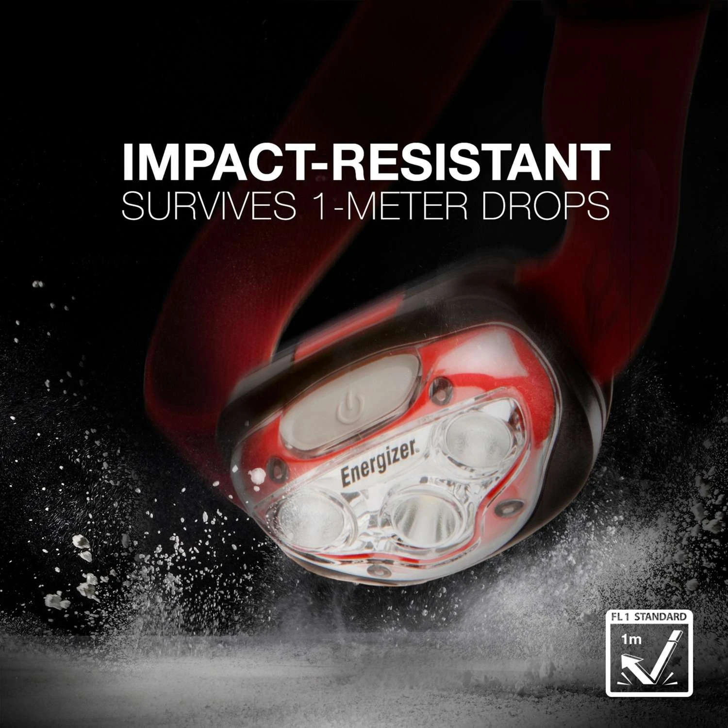 Energizer Vision HD Headlamp 300 Lm Red LED Headlight AAA Battery 8 Energizer Vision HD Headlamp 300 Lm Red LED Headlight AAA Battery - Image 6