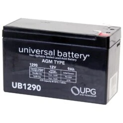 UPG Sealed Lead-Acid 12 V 9 Ah Replacement Battery 1 Pk