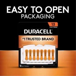 Duracell Zinc Air 13 1.4 V 300 Ah Hearing Aid Battery 8 Pk -Luminexm Store 9a055aab 0782 4d19 93bf 81461dcd9900