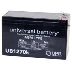 UPG Sealed Lead-Acid 12 V 7 Ah Replacement Battery 1 Pk