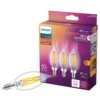 Philips BA11 E12 (Candelabra) LED Bulb Soft White 60 Watt Equivalence 3 Pk 1 Philips BA11 E12 (Candelabra) LED Bulb Soft White 60 Watt Equivalence 3 Pk -Luminexm Store 9e85b1c3 7ee2 4382 a3b6 341e84453af0