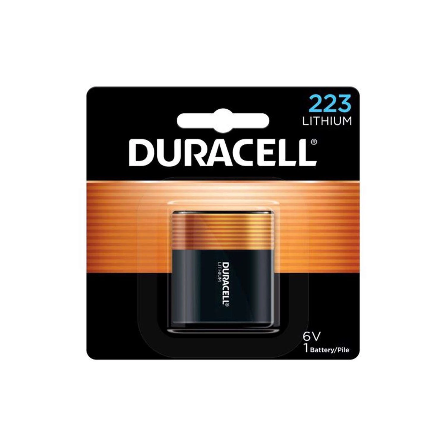 Duracell Lithium 223 6 V 1.4 Ah Camera Battery 1 Pk 3 Duracell Lithium 223 6 V 1.4 Ah Camera Battery 1 Pk