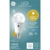 GE LED+ A21 E26 (Medium) LED Dusk To Dawn Bulb Daylight 100 Watt Equivalence 1 Pk -Luminexm Store a0f06810 372c 4e96 9383 8a3f013c2706