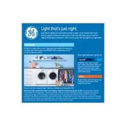 GE A19 E26 (Medium) LED Bulb Daylight 100 Watt Equivalence 2 Pk -Luminexm Store a697f6d3 df71 4bfc a358 a5d453716b9f