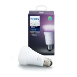 Philips Hue A19 E26 (Medium) Smart-Enabled LED Bulb Color Changing 60 Watt Equivalence 1 Pk -Luminexm Store a77d2b91 3cdf 43a3 b29c cca0ef70d840