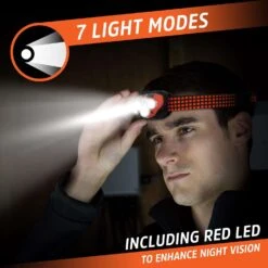 Energizer Vision Ultra High CRI 450 Lm Black/Orange LED Head Lamp AAA Battery 11 Energizer Vision Ultra High CRI 450 Lm Black/Orange LED Head Lamp AAA Battery -Luminexm Store ae316fd6 fdf1 4137 9dad 65c631f5b059