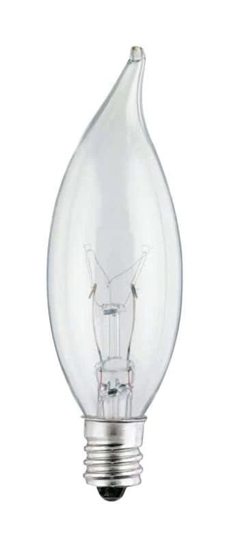Westinghouse 25 W CA8 Decorative Incandescent Bulb E12 (Candelabra) Warm White 25 Pk 3 Westinghouse 25 W CA8 Decorative Incandescent Bulb E12 (Candelabra) Warm White 25 Pk
