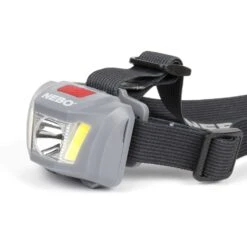 NEBO DUO 250 Lm Black/Gray LED COB Head Lamp AAA Battery