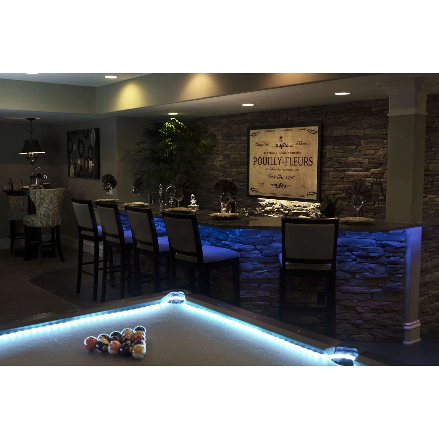 Continu-us 6 In. L Color Changing Plug-In LED Strip Tape Light Kit 12 Pk 6 Continu-us 6 In. L Color Changing Plug-In LED Strip Tape Light Kit 12 Pk - Image 4