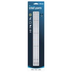 Amerelle 12 In. L White Plug-In LED Strip Light -Luminexm Store b159189d a454 4c4f a104 6fb96e3f33ca