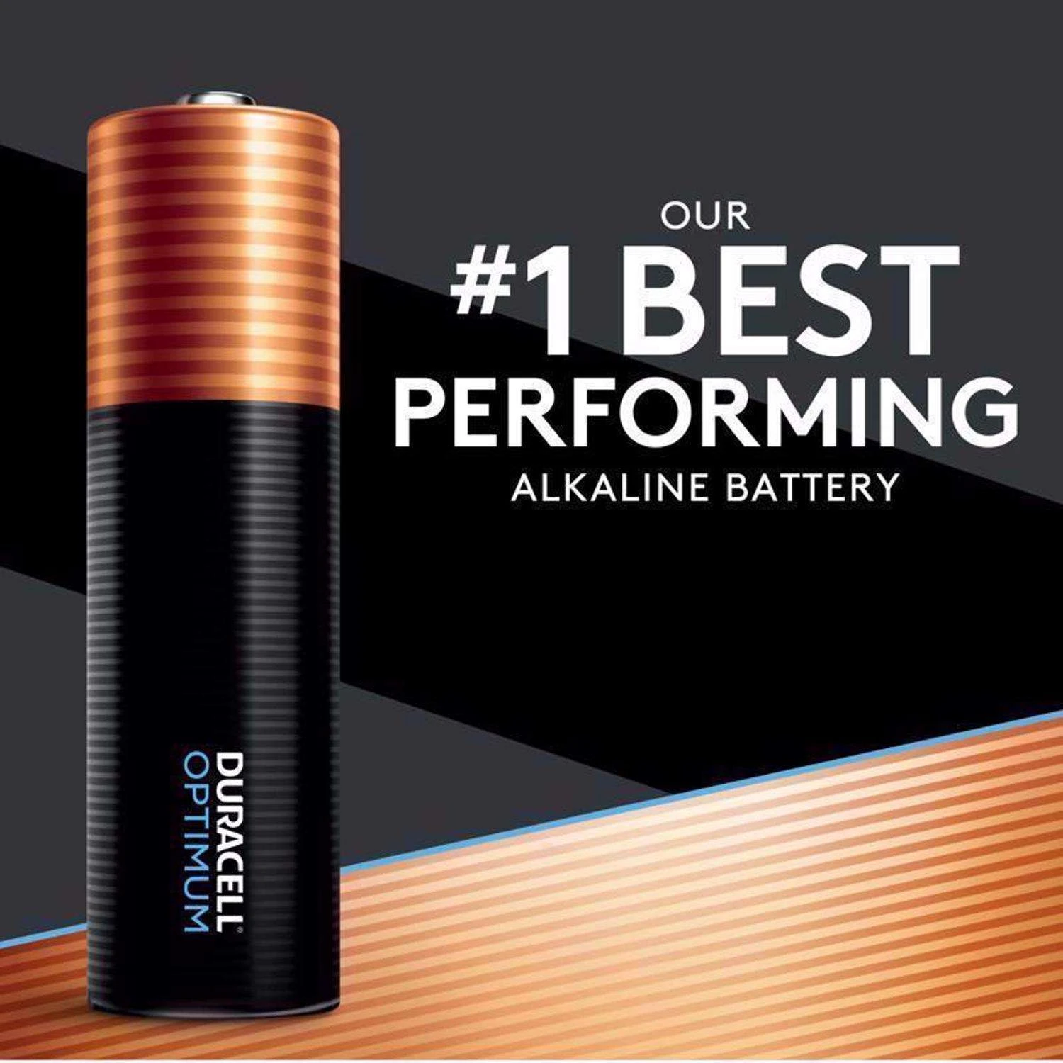 Duracell Optimum AA Alkaline Batteries 12 Pk Carded 5 Duracell Optimum AA Alkaline Batteries 12 Pk Carded - Image 3