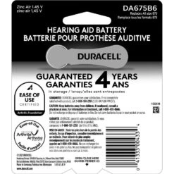 Duracell Zinc Air 675 1.4 V 625 Ah Hearing Aid Battery 6 Pk -Luminexm Store b5f7ecc6 974a 4715 8444 f07722a49369