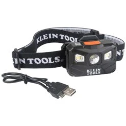 Klein Tools 400 Lm Black LED Head Lamp