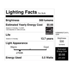 Feit Enhance G25 E26 (Medium) Filament LED Bulb Soft White 60 Watt Equivalence 3 Pk -Luminexm Store bbd2e82b ca51 4ad6 b2f0 1deaaf27dd8f