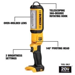 DeWalt 20V MAX 1000 Lm Black/Yellow LED Hand Held Area Light -Luminexm Store c1bac253 42bc 460f a6c9 00269ce58429
