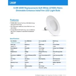 Feit Enhance PAR30 E26 (Medium) LED Bulb Soft White 65 Watt Equivalence 1 Pk 15 Feit Enhance PAR30 E26 (Medium) LED Bulb Soft White 65 Watt Equivalence 1 Pk -Luminexm Store c200932c f388 46b3 864c f0fddaa20c39