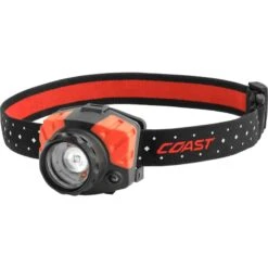 Coast FL85 615 Lm Black LED Head Lamp AAA Battery