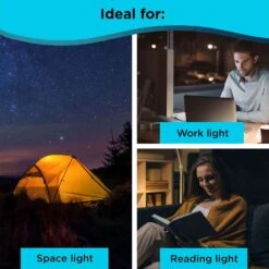 Black & Decker Black+Decker White LED Bendable Work Light -Luminexm Store cf47d9c1 8b77 4e80 9d10 3e5e4469d997