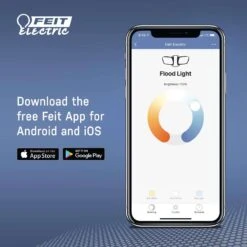 Feit Smart Home PAR38 E26 (Medium) Smart-Enabled LED Bulb Color Changing 90 Watt Equivalence 1 Pk 16 Feit Smart Home PAR38 E26 (Medium) Smart-Enabled LED Bulb Color Changing 90 Watt Equivalence 1 Pk -Luminexm Store d1481a8d 86d8 48a5 ac2b 3522638bf8e4