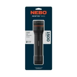 NEBO Newton 1500 Lm Black LED Flashlight AA Battery -Luminexm Store d958aeea ca14 4c15 ab49 14887c074743