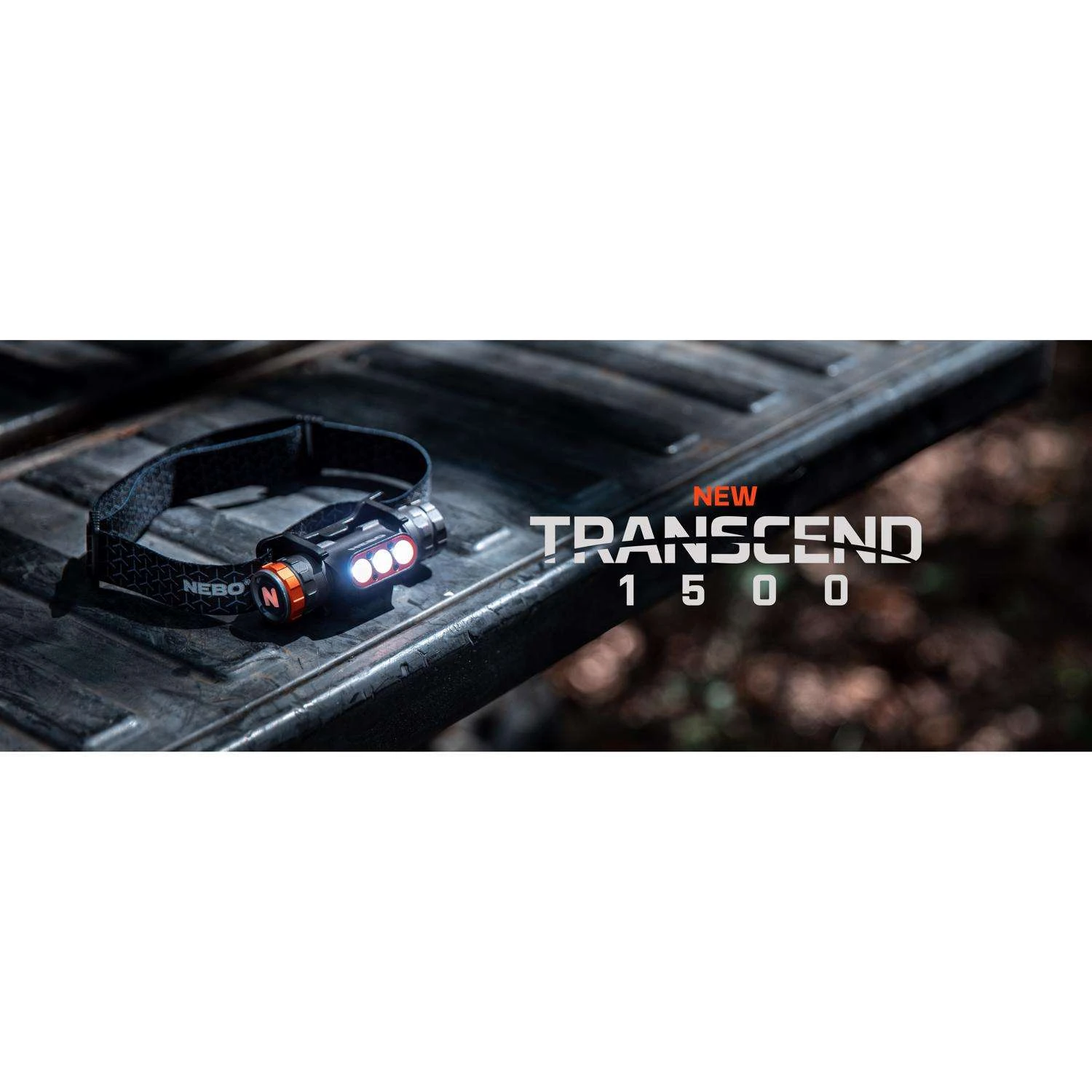 NEBO Transcend 1500 Lm Storm Gray LED Flashlight/Headlight Combo Pack 18650 Battery 7 NEBO Transcend 1500 Lm Storm Gray LED Flashlight/Headlight Combo Pack 18650 Battery - Image 5