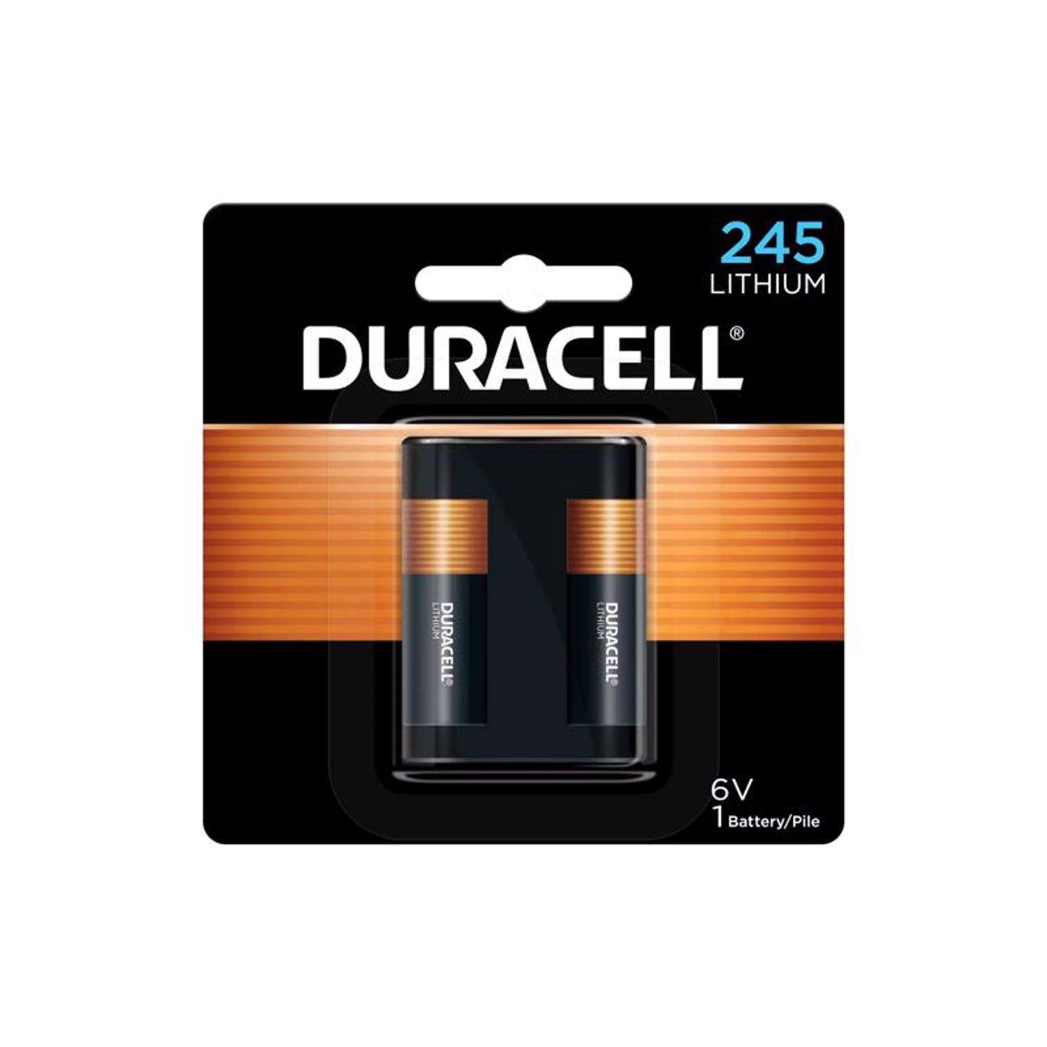 Duracell Lithium 245 6 V 1.4 Ah Camera Battery 1 Pk 3 Duracell Lithium 245 6 V 1.4 Ah Camera Battery 1 Pk