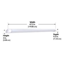 Feit Smart Home 48 In. 1-Light Each 45 W LED Shop Light -Luminexm Store ead74aea 6b76 4f0d be1b aedb61100e01