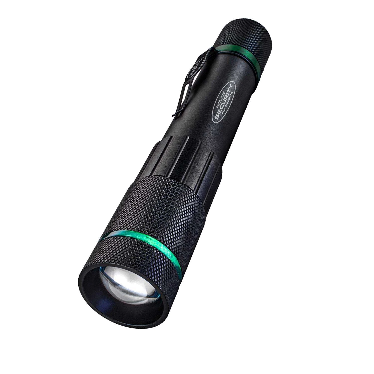 Police Security Dover 800 Lm Black LED Rechargeable Flashlight 18650 Battery 4 Police Security Dover 800 Lm Black LED Rechargeable Flashlight 18650 Battery - Image 2
