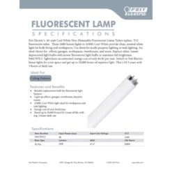 Feit Legacy Bulbs 40 W T12 1.5 In. D X 47.6 In. L Fluorescent Bulb Cool White Linear 4100 K 2 Pk -Luminexm Store ebe78bcf fcae 4075 8e8a 02c1eb834140