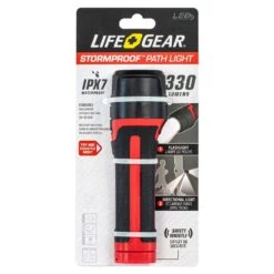 Life+Gear 150 Lm Red LED Signal Light AA Battery