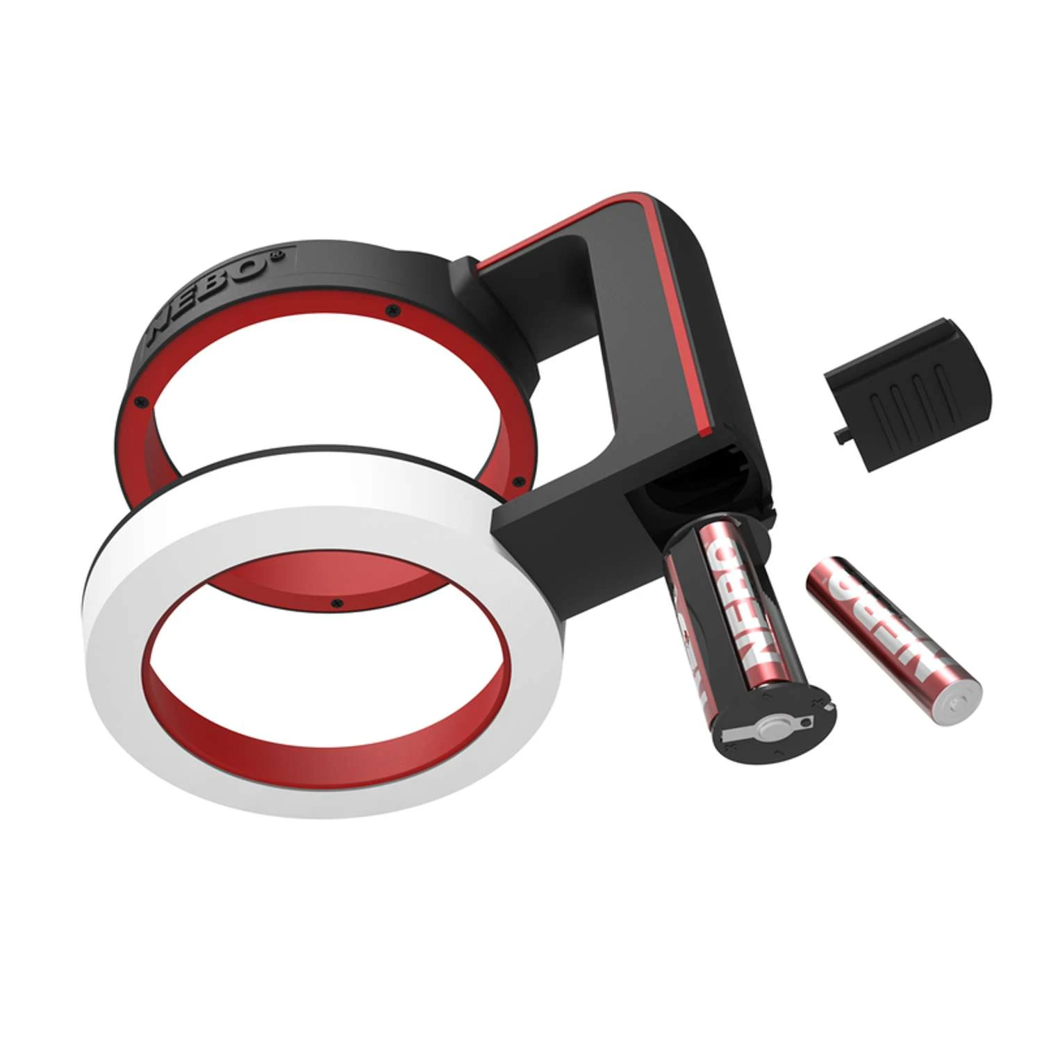 NEBO 350 Lm Black/Red Flashlight Lantern 7 NEBO 350 Lm Black/Red Flashlight Lantern - Image 5