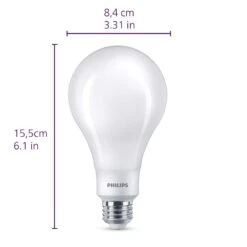 Philips A23 E26 (Medium) LED Bulb Daylight 300 Watt Equivalence 1 Pk 11 Philips A23 E26 (Medium) LED Bulb Daylight 300 Watt Equivalence 1 Pk -Luminexm Store f2119297 dbbf 4e8d 99c2 057d343fa80e