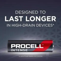 Procell Intense Alkaline AAA 1.5 V 1.465 Ah Primary Battery PX2400 24 Pk -Luminexm Store f40c0895 7553 4369 a71d 81a0f6902557