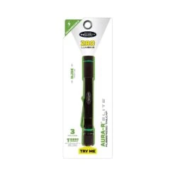 Police Security Aura-R 360 Lm Black LED Pen Light 10850 Battery