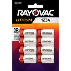 Rayovac® Rayovac Lithium 123A 3 V Camera Battery 123A 8 Pk