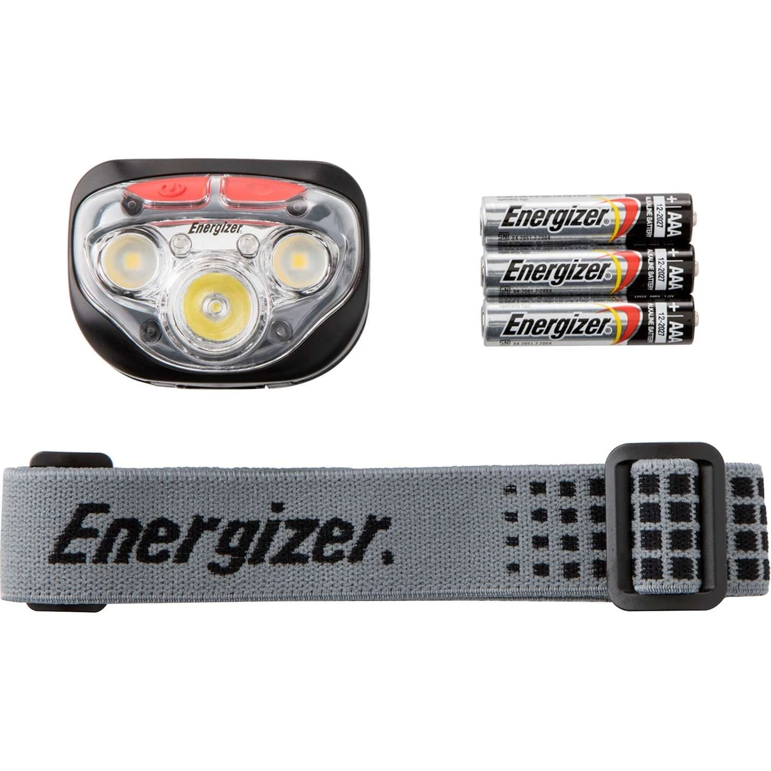 Energizer Vision HD + 400 Lm Gray LED Headlight AAA Battery 4 Energizer Vision HD + 400 Lm Gray LED Headlight AAA Battery - Image 2