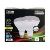 Feit Enhance BR40 E26 (Medium) LED Bulb Soft White 65 Watt Equivalence 2 Pk -Luminexm Store f894395b 2155 4c7c a1ec d7913fb053cd