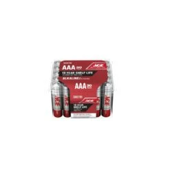 Ace AAA Alkaline Batteries 30 Pk Boxed